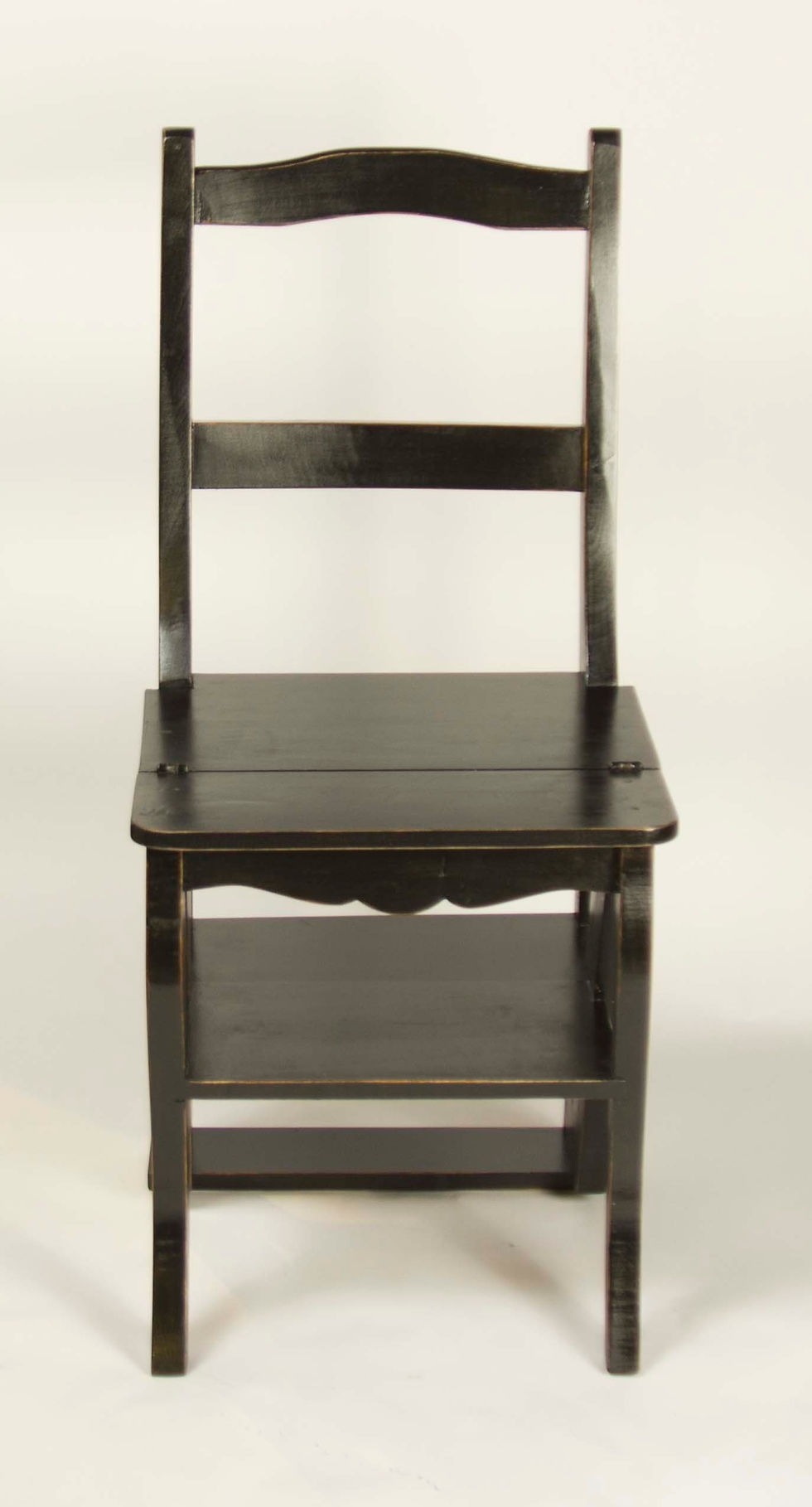 Miniatura: Silla Escalera Negra 89x44x38