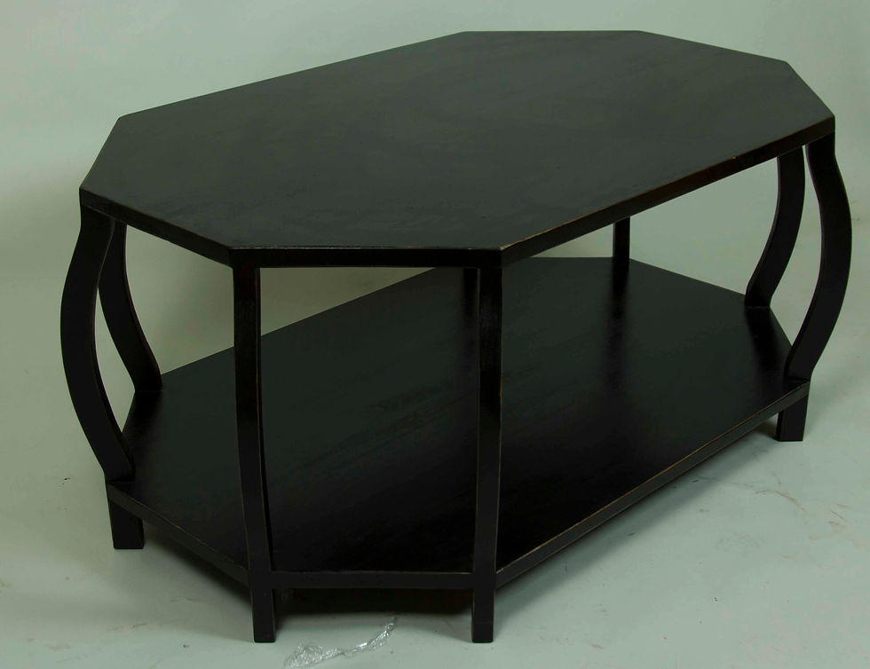 Miniatura: Mesa de Centro Bombay Negra 72x110x50
