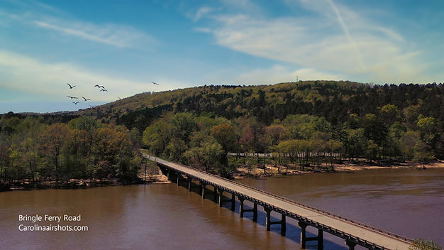 Aerial Photo Rowan County NC Bridge