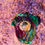 Thumbnail: Tie Die Magick Mooncat Cafe logo Kitty shirt