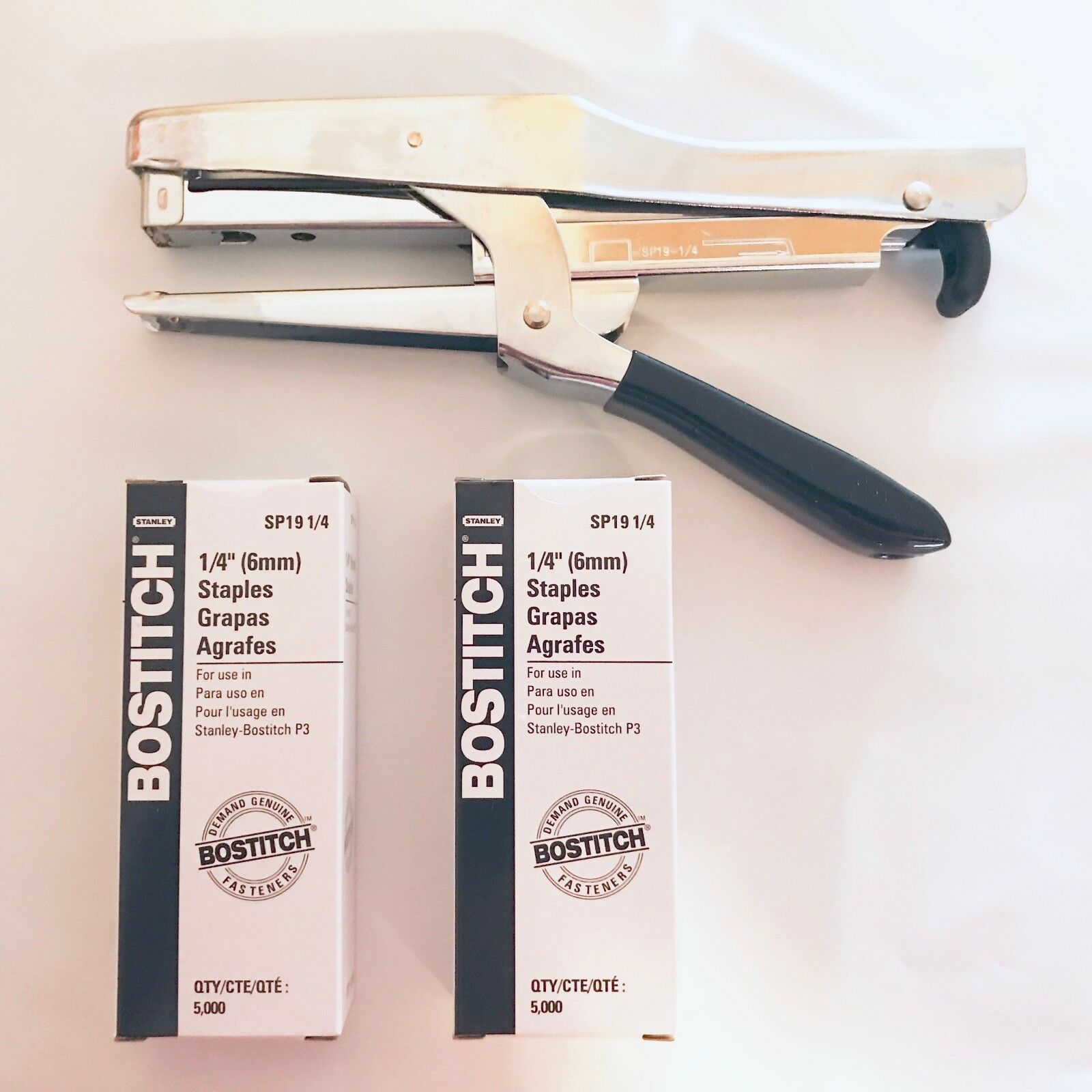 Bostitch P3-CHROME + SP191/4 2 Box