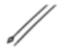 Beaded Cable Tie, Black