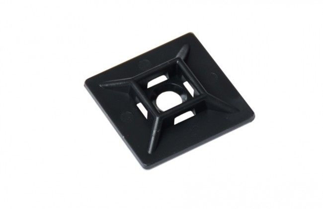 1" Cable Tie Mount, Black