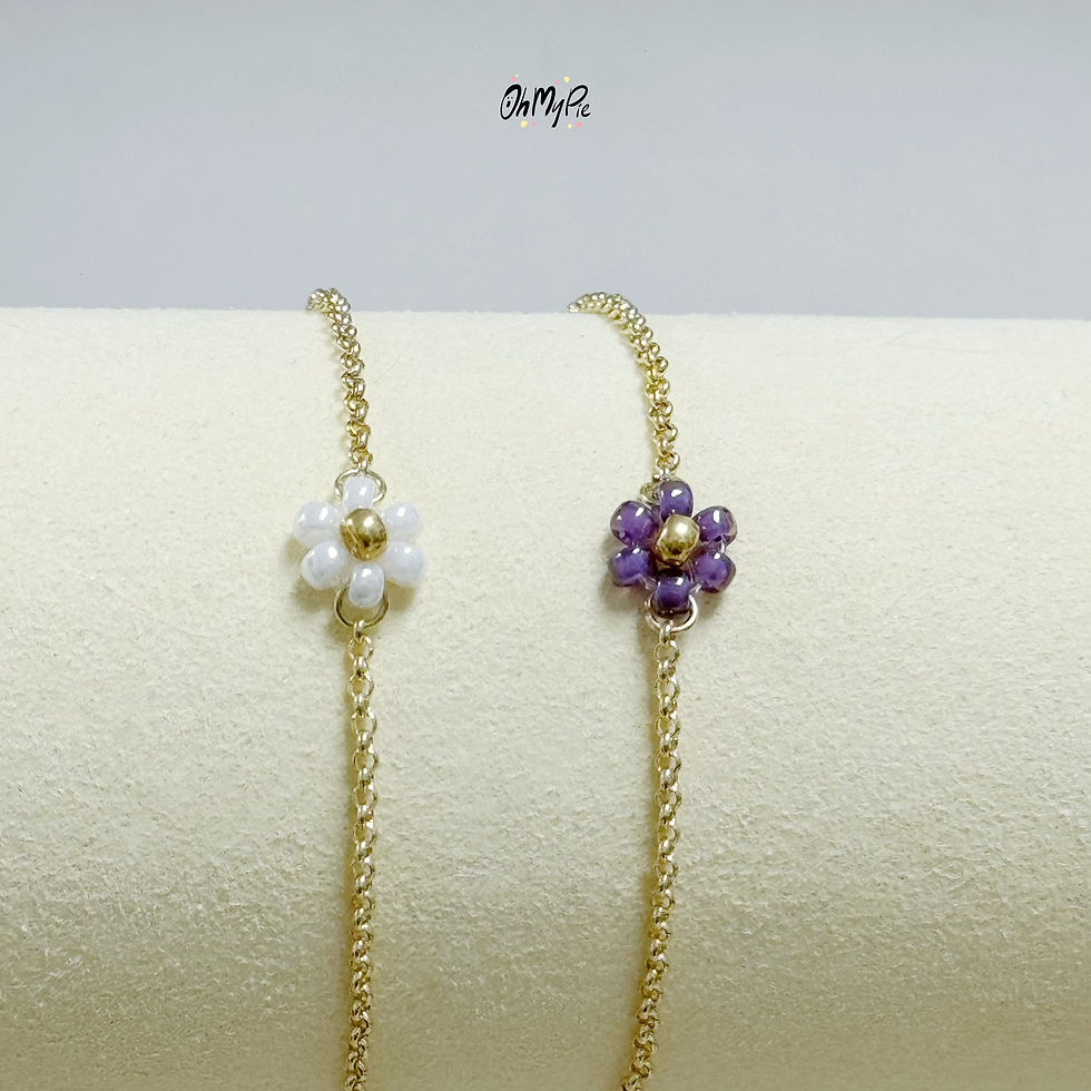 Simple Flower Bracelet