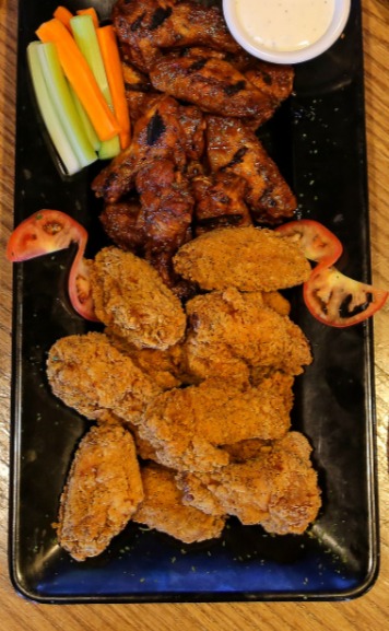 Arranged Food and Objects