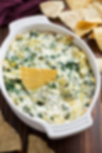 Hot Baked Spinach Dip