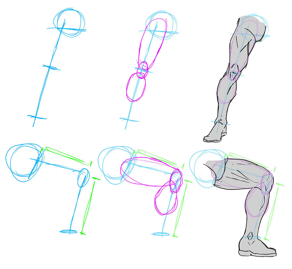 How To Draw Legs