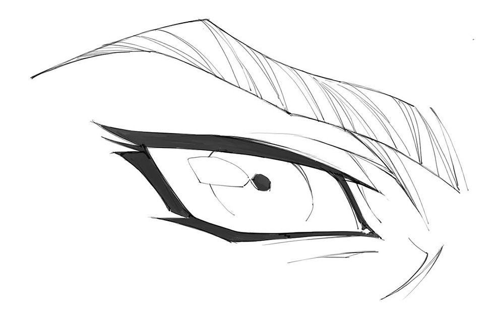 A Drawing of an Eye
