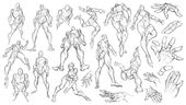 Foreshortening The Mannequin Model: Practice Session