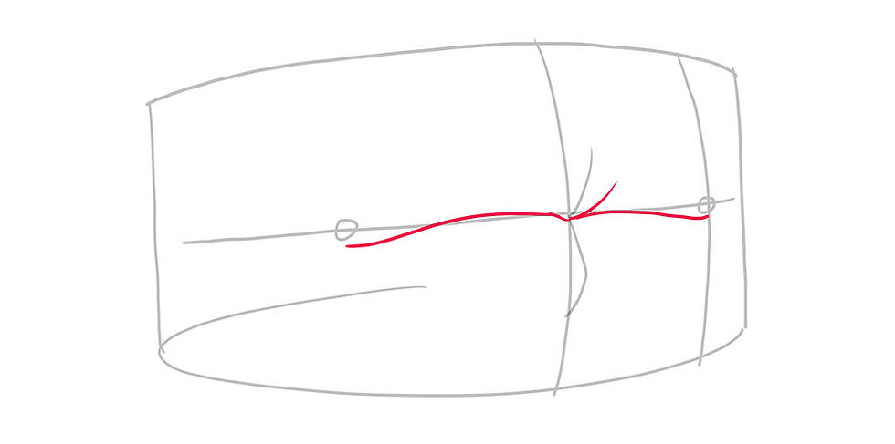 Draw The Opening of The Mouth