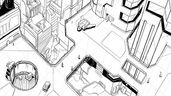 How To Draw a Scene In Three Point Perspective