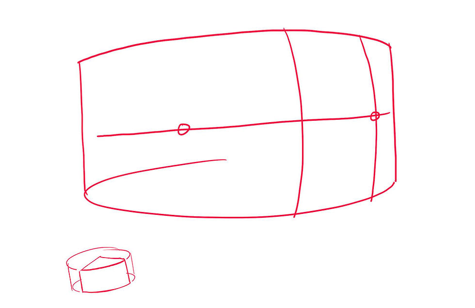 Draw a Mouth Cylinder