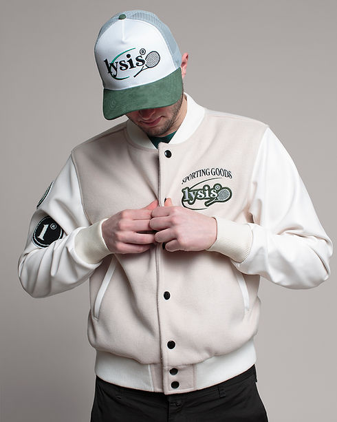 The Lysis Varsity Vest and Tennis Cap