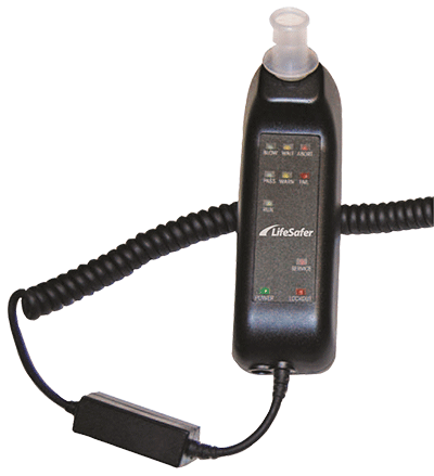 One of the ignition interlock devices available at LifeSafer of Kansas in Hutchinson, KS