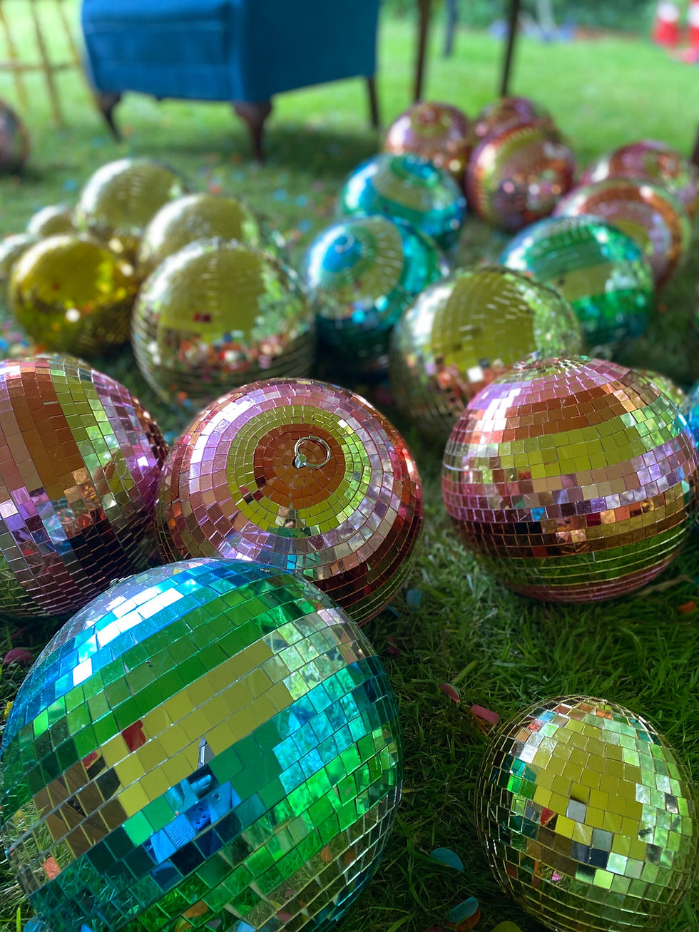Thumbnail: Gold disco ball