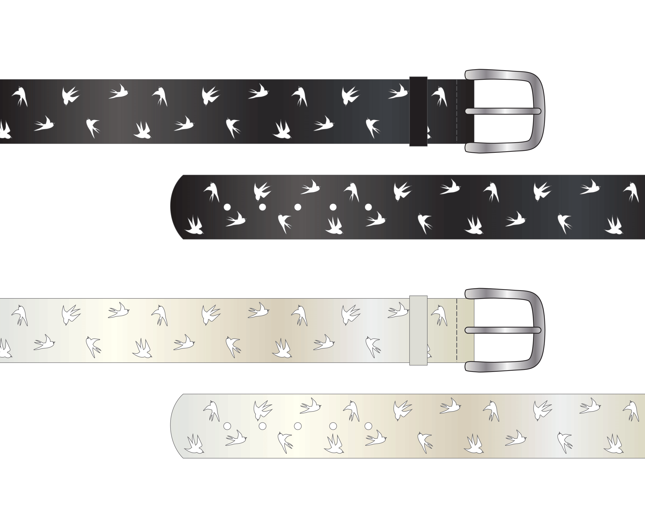 Ceinture motif évidé