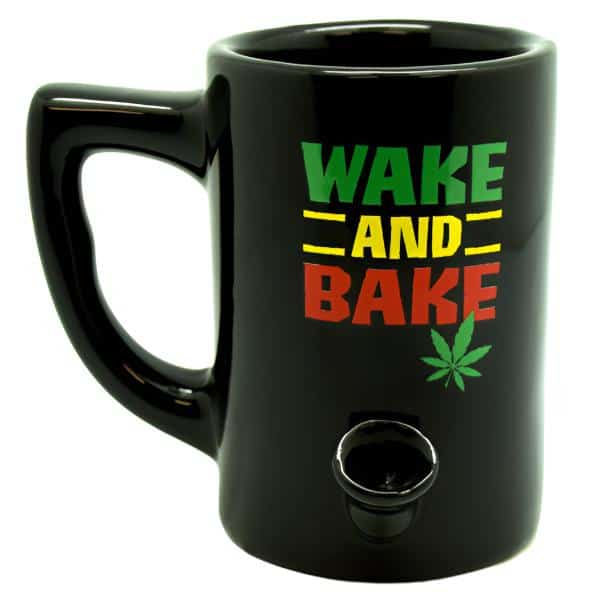 Roast & Toast Wake and Bake Ceramic Pipe Mug