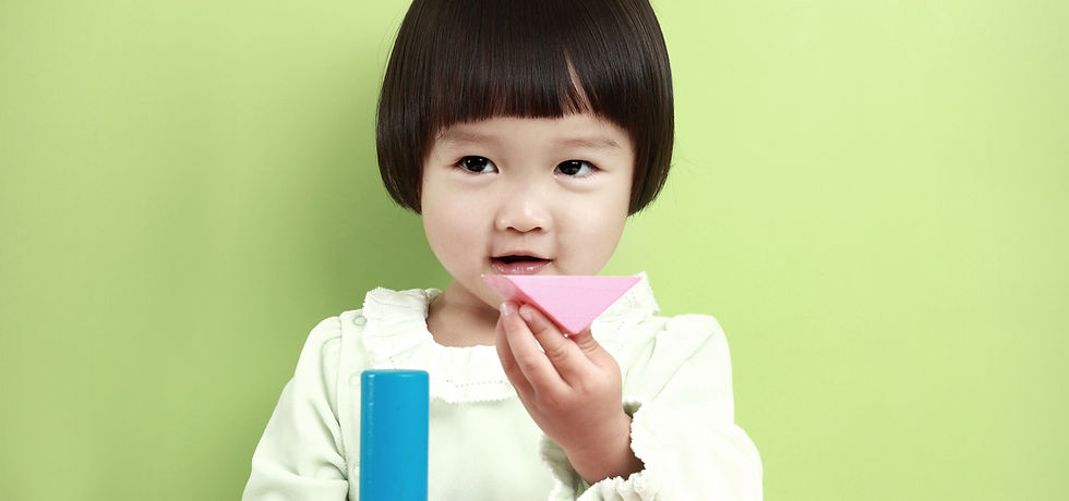 Child Playing Blocks