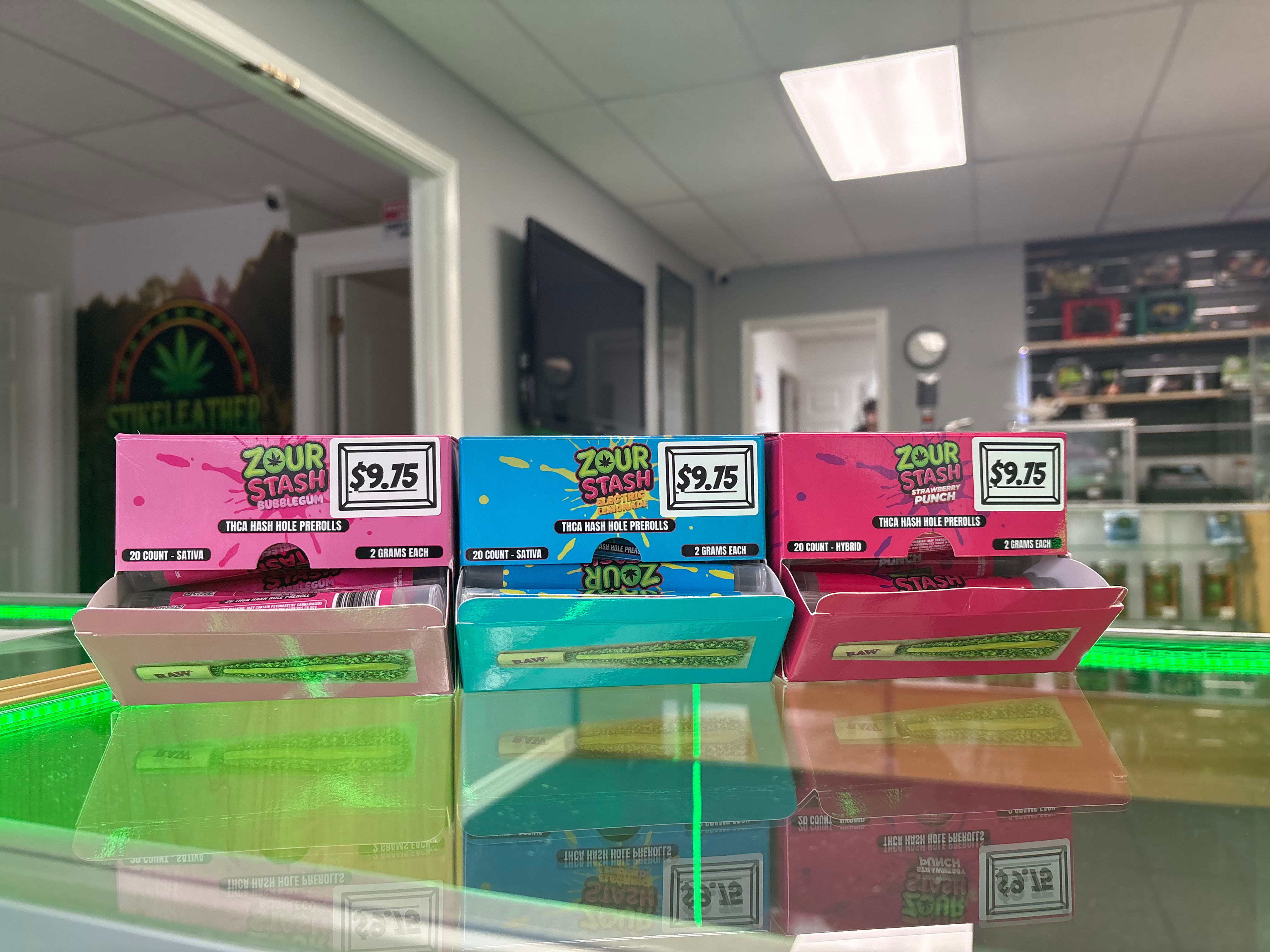 Zour Stash THCA Hash Hole Prerolls