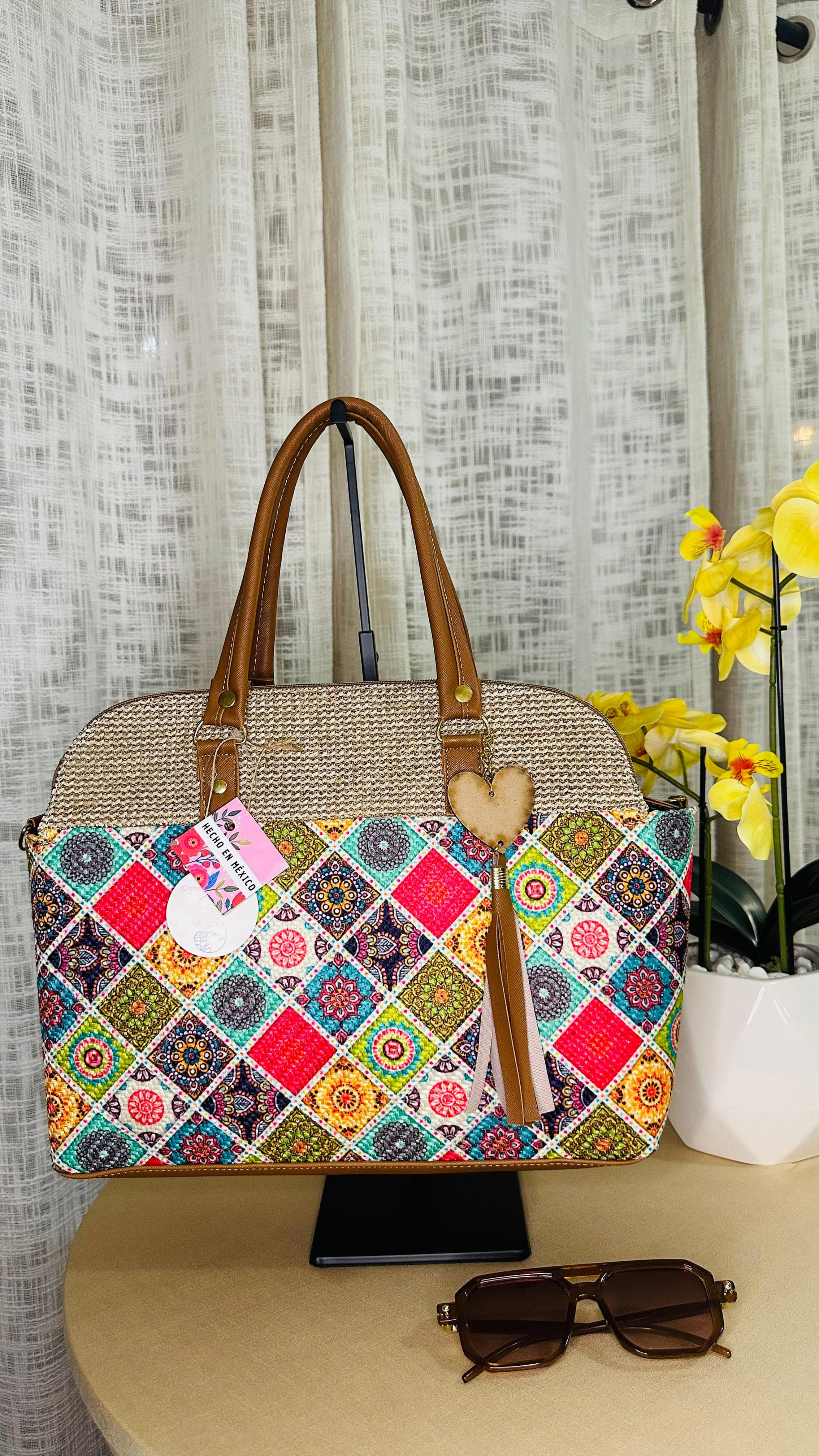 Color Mosaic Artisan Handbag