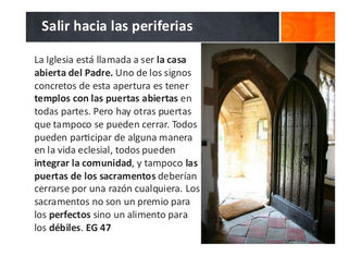 "Abrid las puertas": Jueves de la 1 Semana de Adviento