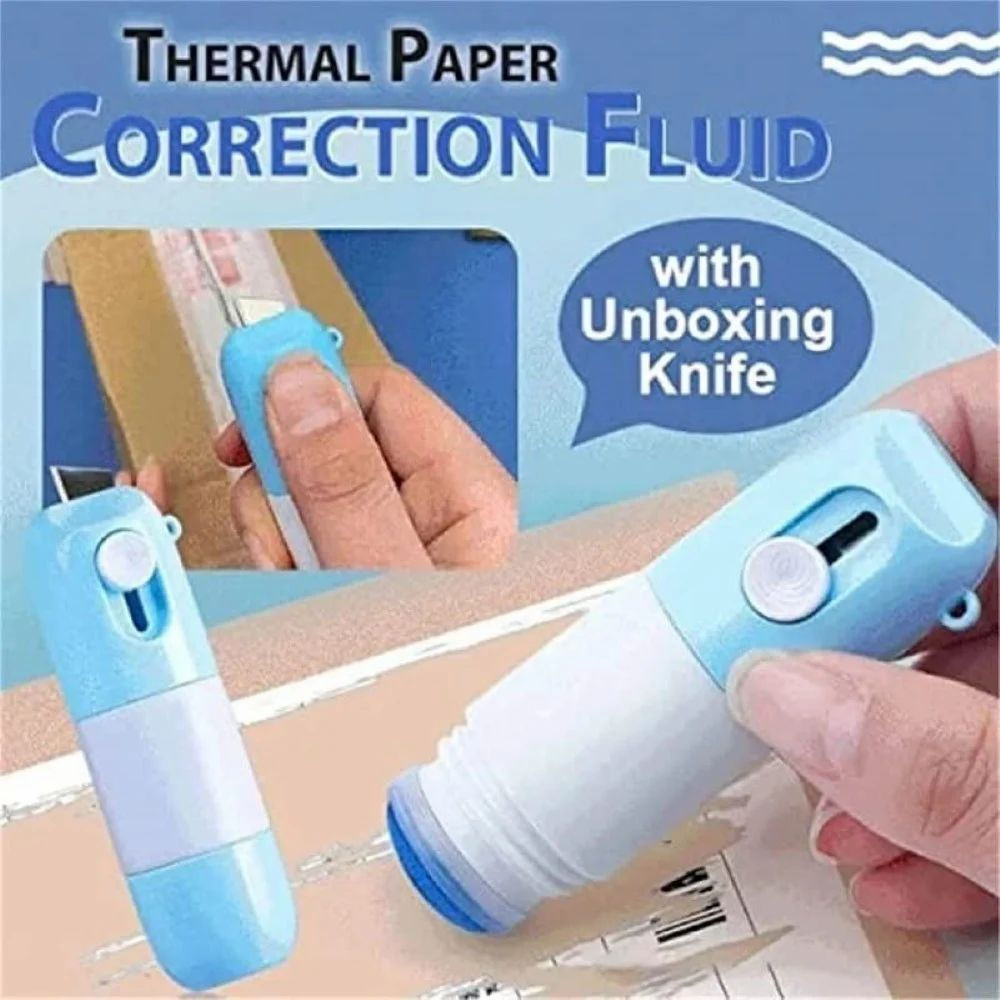 Thermal Paper Correction Fluid with Unboxin... - Stationery Items