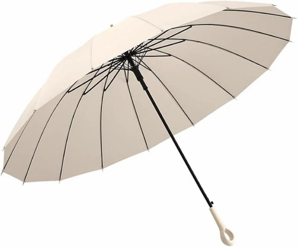 Men's and women's long umbrellas with a 115cm diam... - Rain Suit