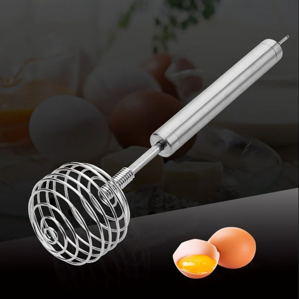 Steel Spiral Egg Beater