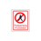 Thumbnail: Road Sign- Pedestrians Prohibited, UV Print on Reflective Tape, ACP Shee