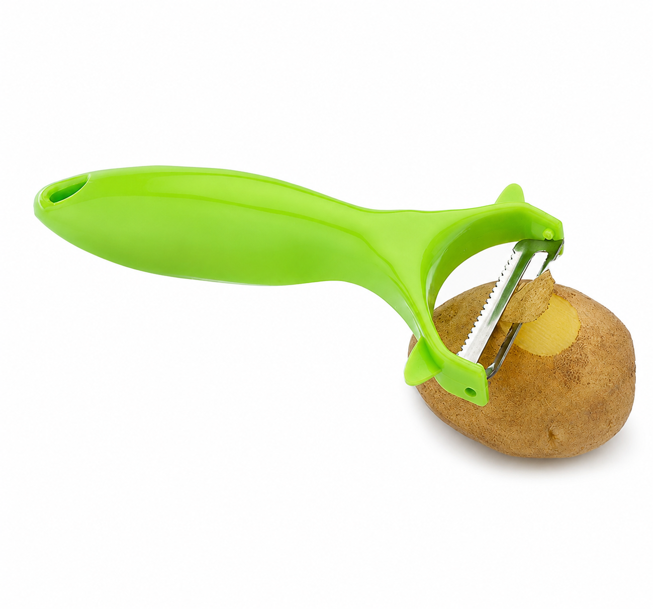 Multipurpose Vegetable Fruit Peeler with Double Edge Blade, Stainless Steel