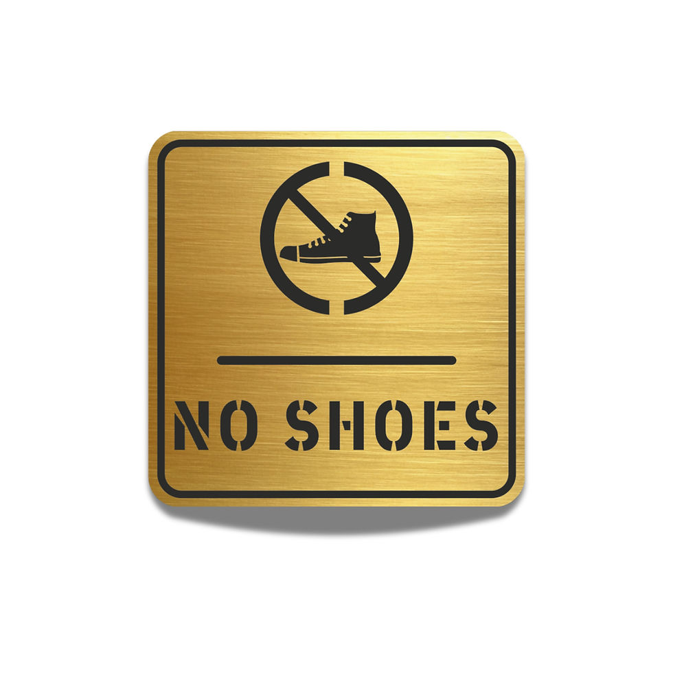 Thumbnail: Office Sign, Laser cut Acrylic Sign Easy to Mount 3M Double Side Adhesive Tape