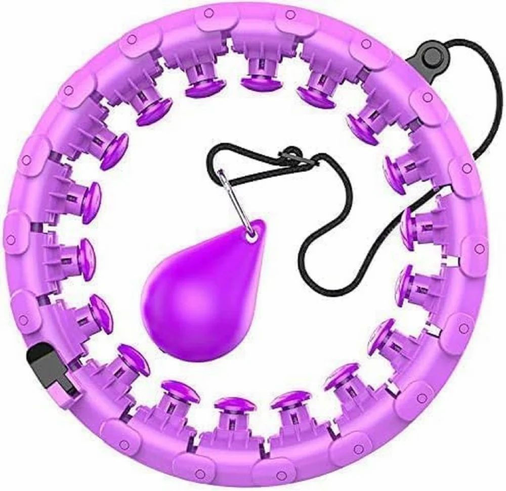 Smart Hula Ring Hoops, Weighted HulaHoop Plus Size... - Kids Toy