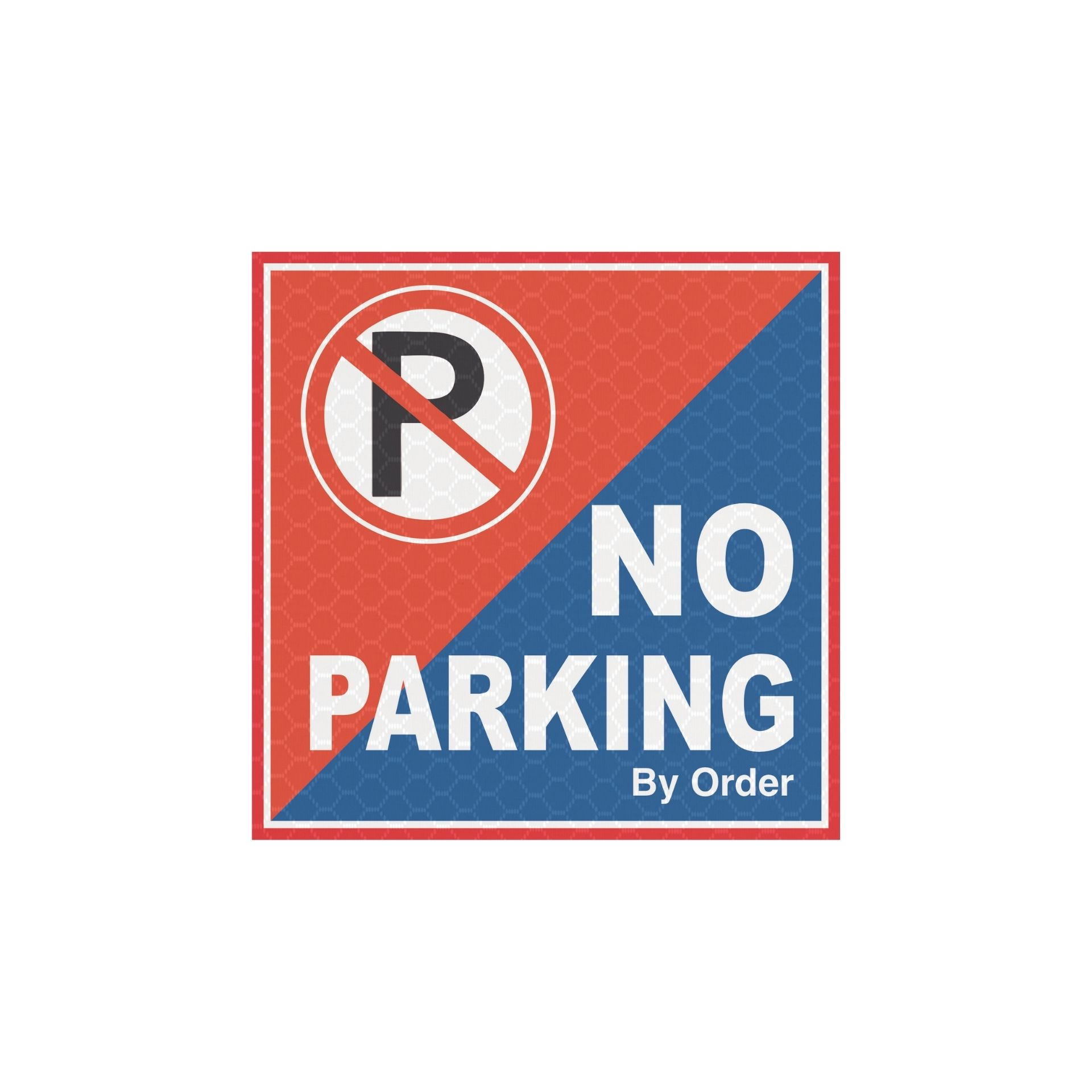 No Parking Sign Style-8 | Retro Reflective, UV Printed | 3mm ACP Board