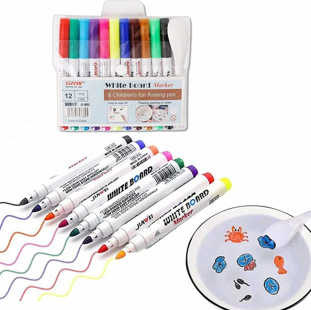 Magical Water Painting Pen,Doodle Water Floatin... - Kids Product