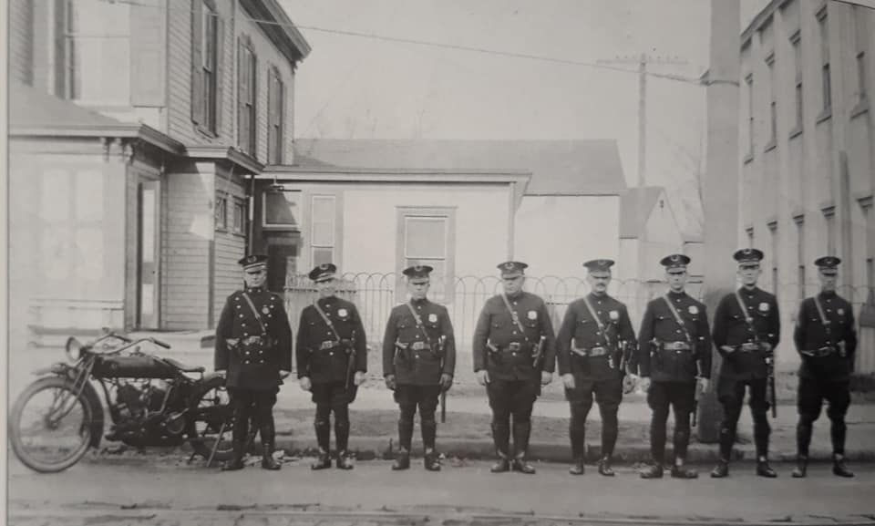 Early Motorcycle Patrol