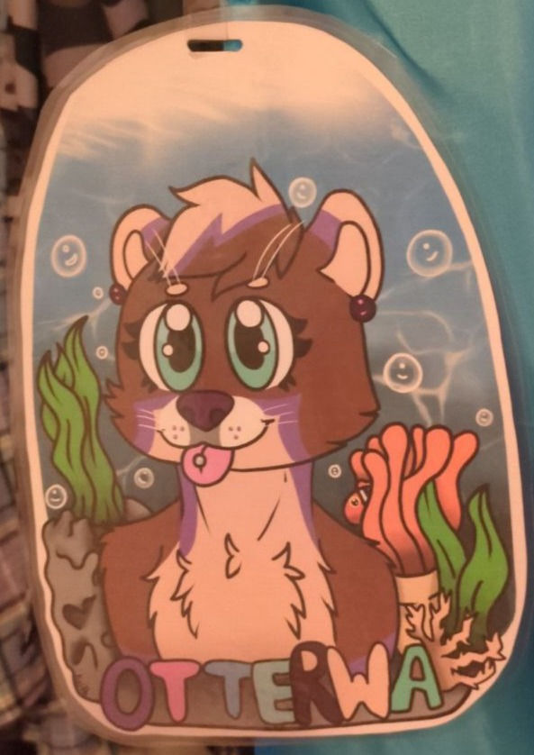 portrait badge on telegram