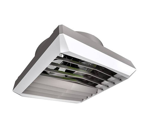 Le VOLCANO VR-D Mini - AC est un destratificateur compact conçu pour optimiser le confort et réaliser des économies d’énergie.
Installé au plafond, il permet de redistribuer l’air chaud accumulé en hauteur vers les zones occupées, assurant ainsi une température homogène dans tout le bâtiment.
Grâce à son design moderne et discret, sa fiabilité éprouvée et son fonctionnement silencieux, le VR-D mini - AC s’intègre parfaitement dans les espaces industriels, commerciaux ou tertiaires.
Facile à installer et à utiliser, il est la solution idéale pour réduire les pertes de chaleur et optimiser les performances de chauffage existantes.