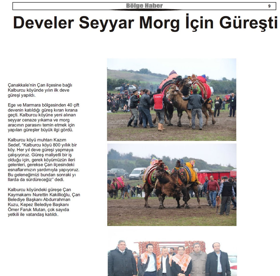 DEVELER SEYYAR MORG İÇİN GÜREŞTİ