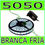 Miniatura: Fita Led 5050 Branco Com 5 Metros Prova Da Água Co