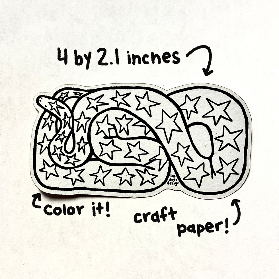 Thumbnail: "snake" sticker