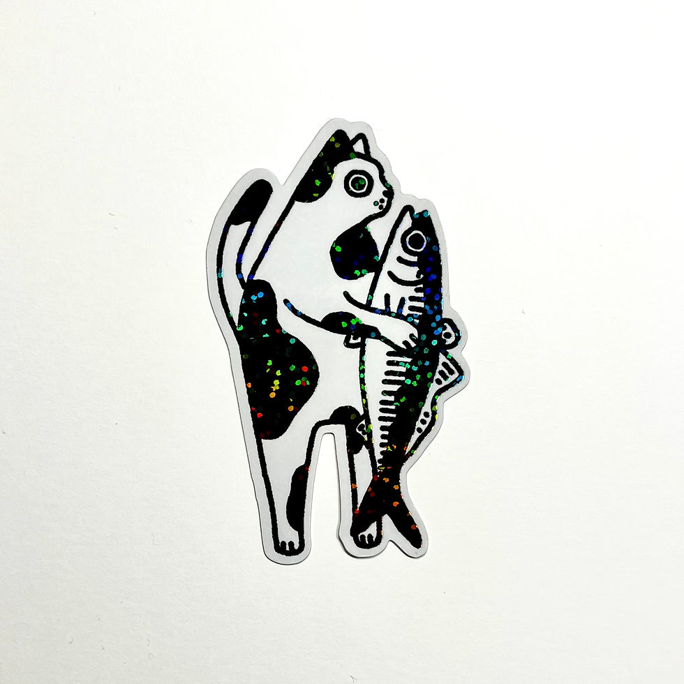 Thumbnail: "cat fish" sticker