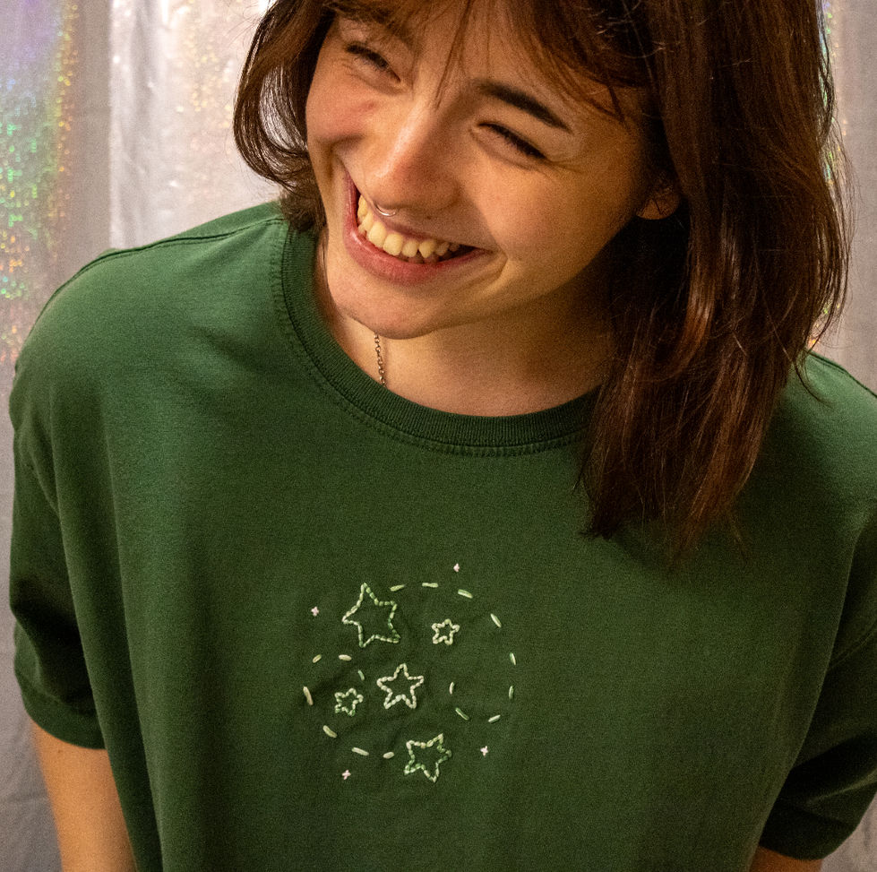 Green Shooting Star Shirt