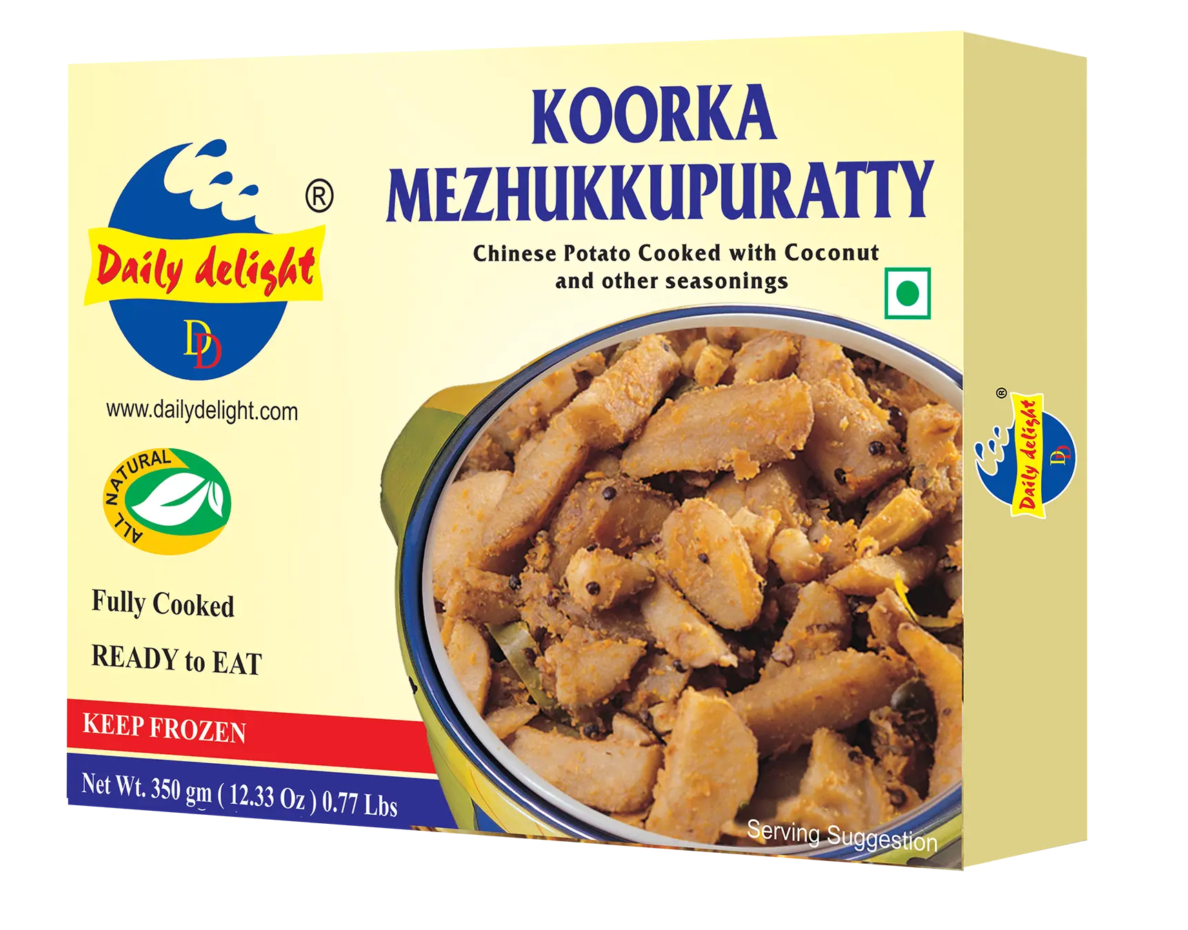 KOORKA MEZHUKKUPURATTI 350g(Daily Delight)