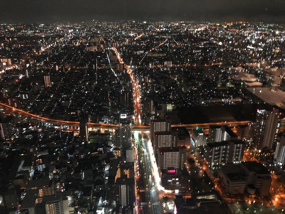 ハルカス54階から観る景色