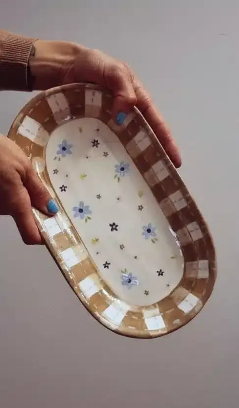 Bandeja para joyas hecha a mano
