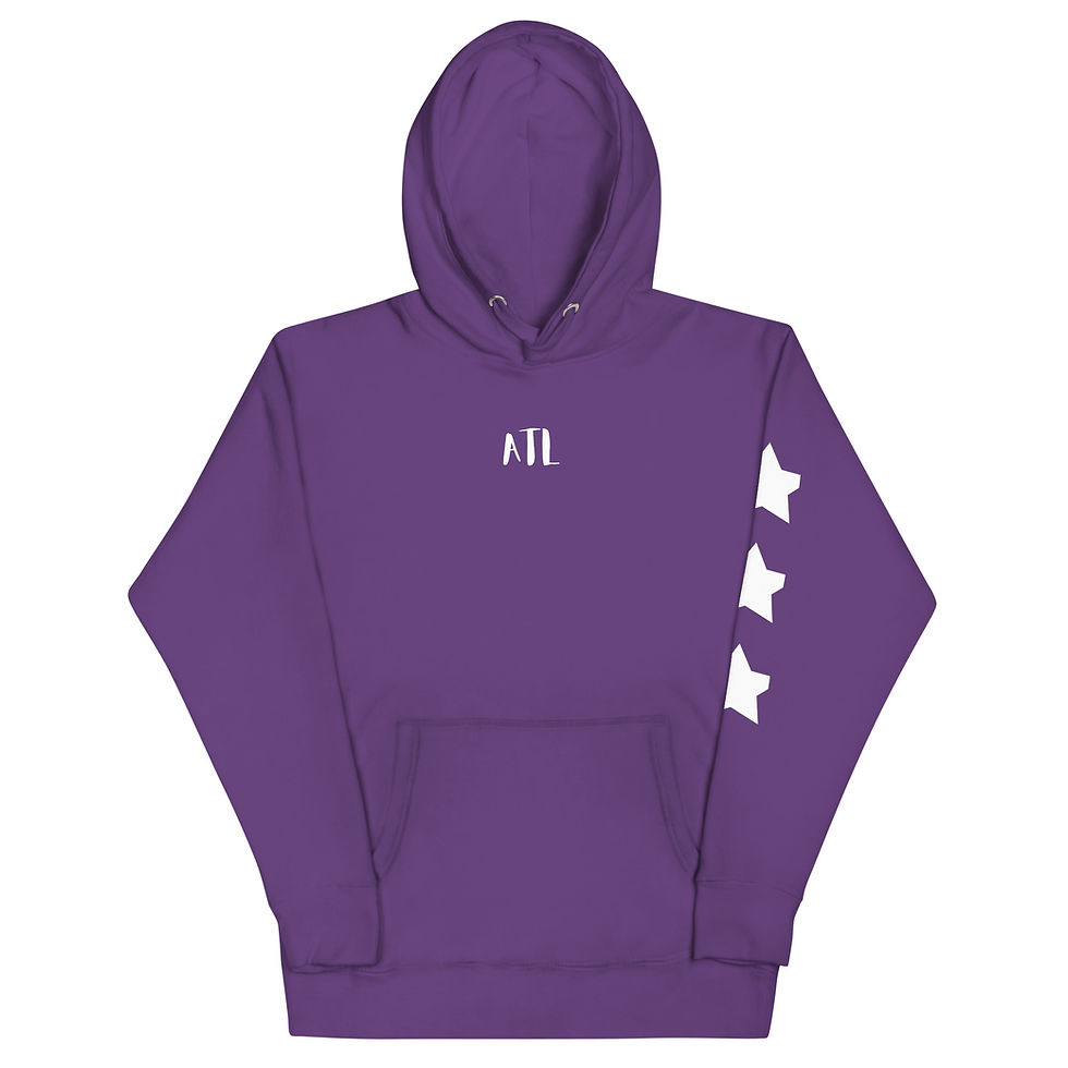 Thumbnail: GABIAN COLLECTION ATL STAR Unisex Hoodie