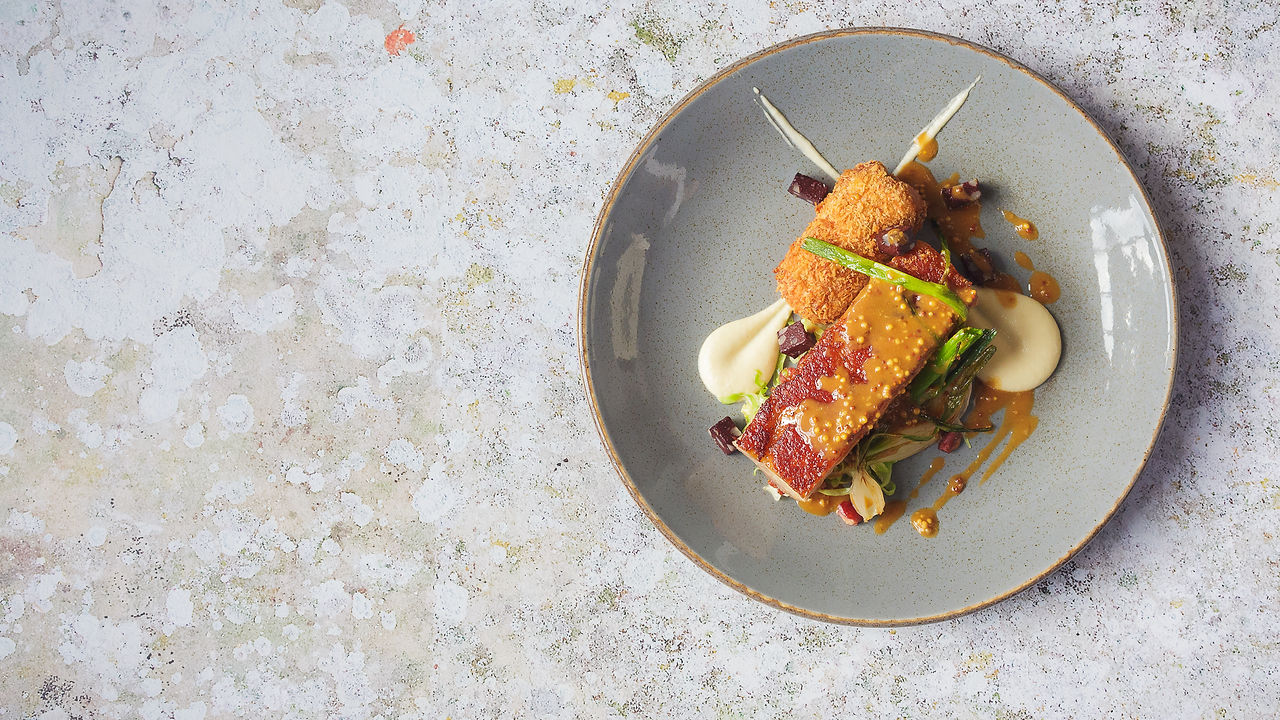 Blockley Cafe - Food - pork belly 001.jp