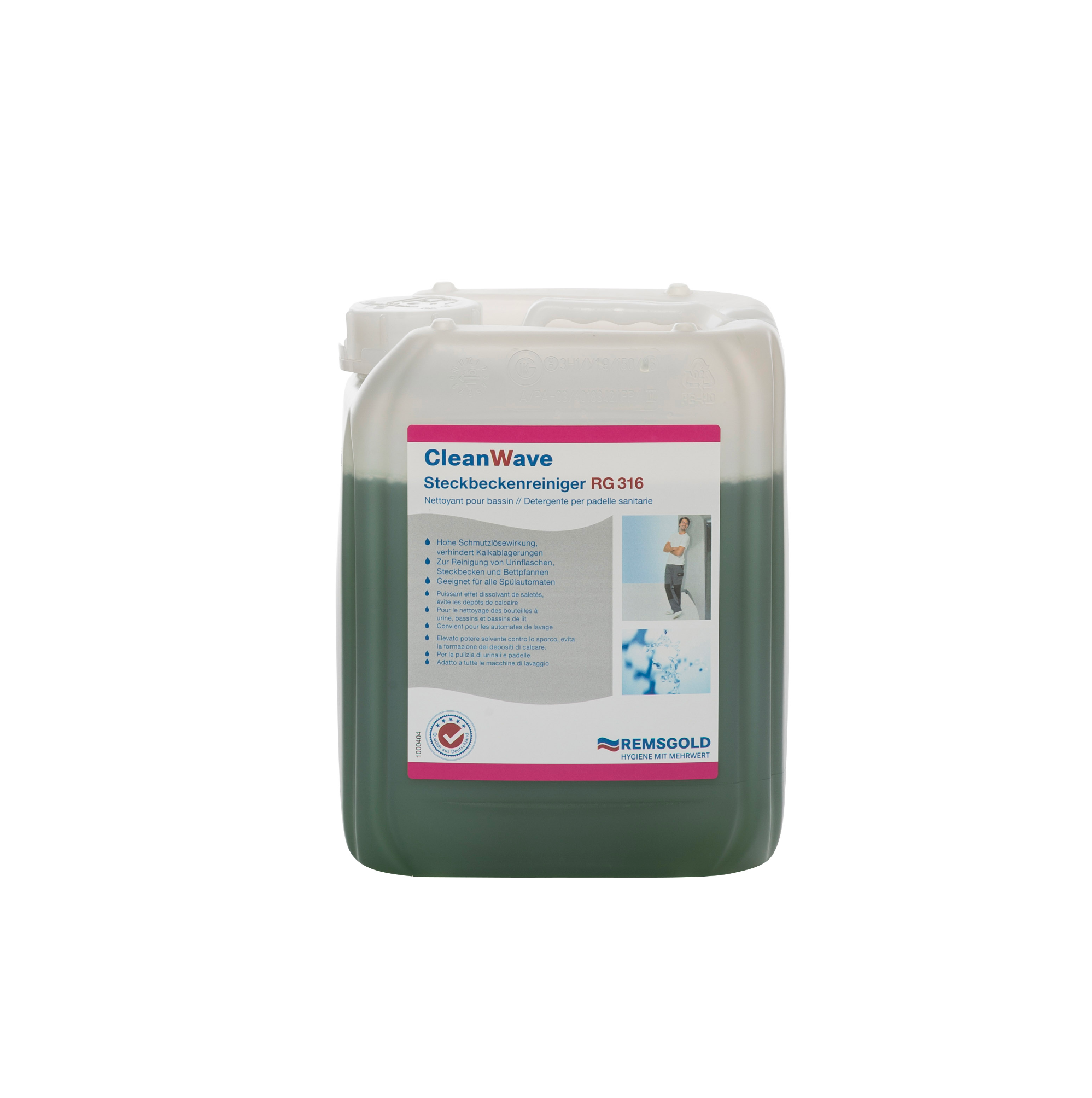 CleanWave Steckbeckenreiniger RG 316 // 5 kg