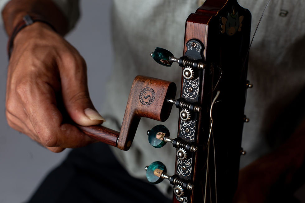 Miniatura: Manivela Artesanal para Violão