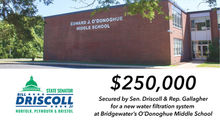 DRISCOLL & GALLAGHER ANNOUNCE $320,000 FOR THE TOWN OF BRIDGEWATER THROUGH THE 2026 FAIR SHARE BUDGET